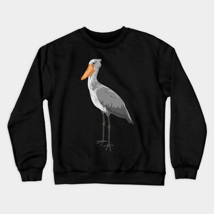 Shoebill Dino Bird Crewneck Sweatshirt