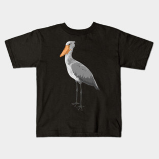 Shoebill Dino Bird Kids T-Shirt