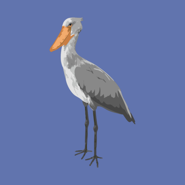 Shoebill Dino Bird by DonWillisJrArt