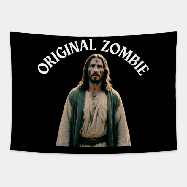 Original Zombie Tapestry by Low Life Shirts