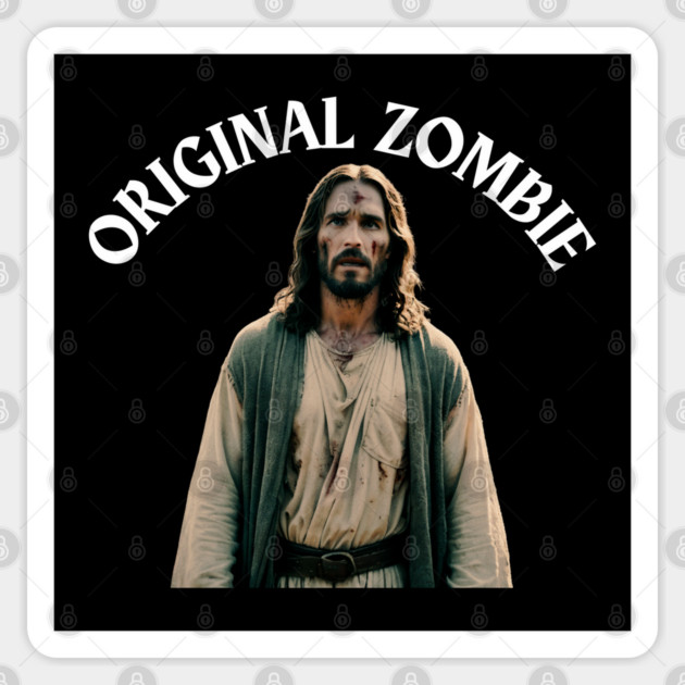 Original Zombie Sticker by Low Life Shirts