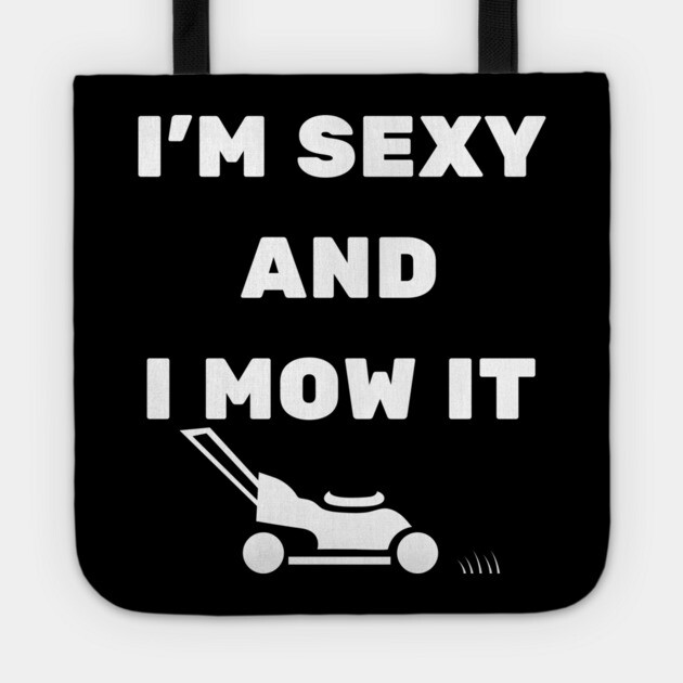Landscape humor Tote by Low Life Shirts