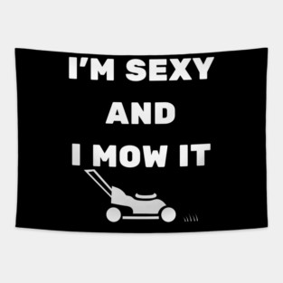 Landscape humor Tapestry