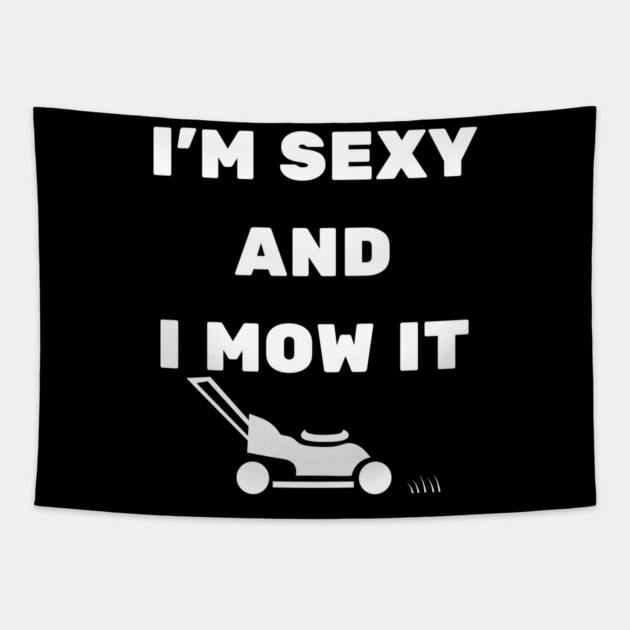 Landscape humor Tapestry by Low Life Shirts