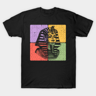 Pharaoh Ancient Egypt Vintage Silhouette T-Shirt