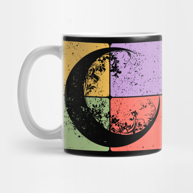 Crescent Moon and Night Sky Celestial Art by TuncGK