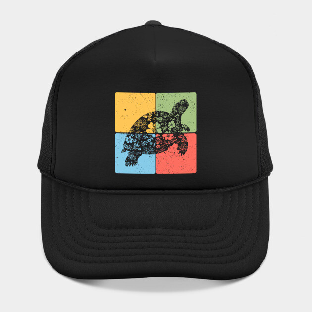 Tortoise Silhouette Slow and Steady Minimalist Art by TuncGK