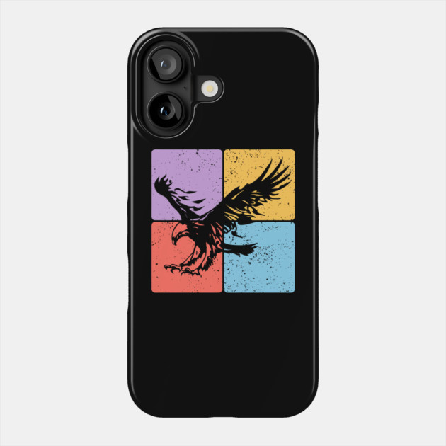 Eagle Silhouette Powerful Wildlife and Freedom Art Phone Case by TuncGK