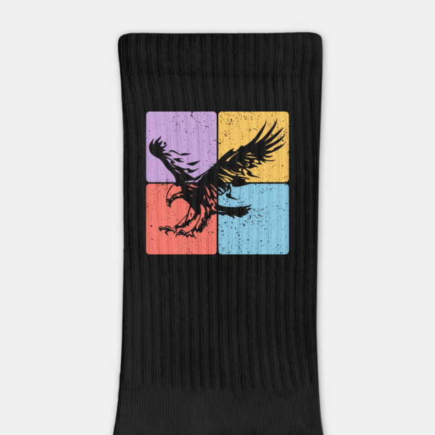 Eagle Silhouette Powerful Wildlife and Freedom Art by TuncGK