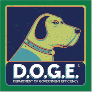 DOGE Posters and Art