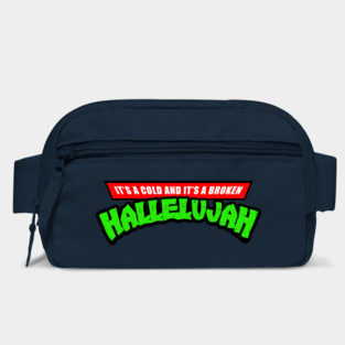 It's A Cold And It's A Broken Hallelujah Turtles Bag