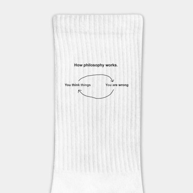 HOW PHILOSOPHY WORKS by Philosophy Shirts