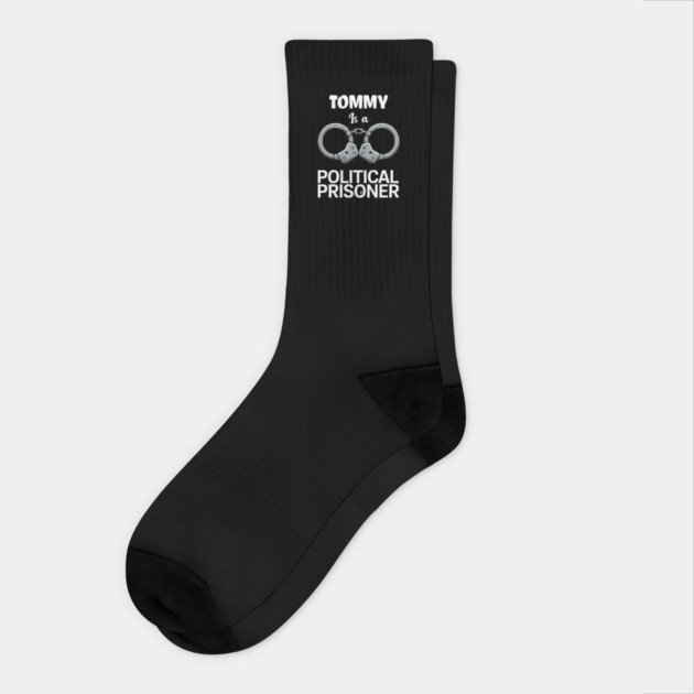 Tommy Is A Political Prisoner – Stand for the Cause Socks by Steve