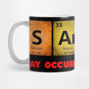 Sarcastic Chemistry: Periodically Witty T-Shirt Mug