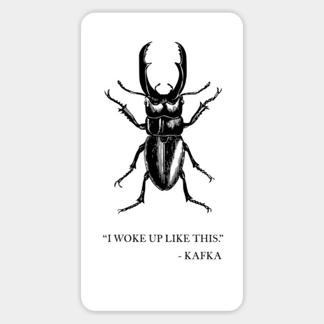 I WOKE UP LIKE THIS 🪳 Magnet by Philosophy Shirts