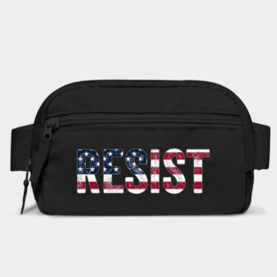 Resist USA Flag – Anti-Trump Political Activism Protest Bag