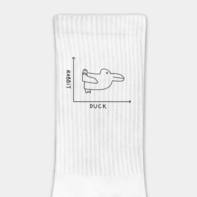 The rabbit–duck illusion 🐰🦆 by Philosophy Shirts