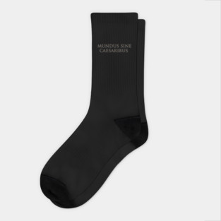 Mundus Sine Caesaribus Socks
