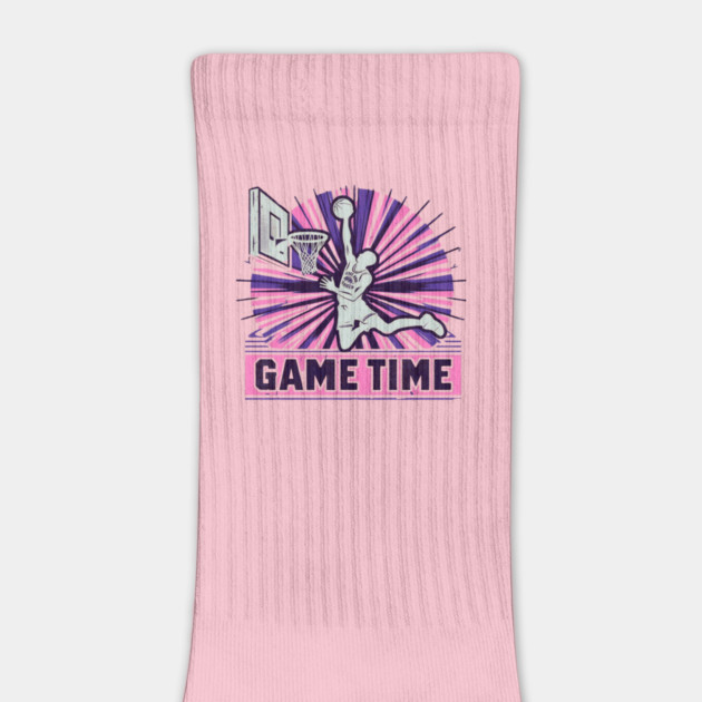 Vintage Basketball Dunk – Game Time Retro Sports Design by Ben's Store 1