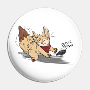 Dont call me Fennec Fox Pin