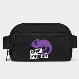 Reptile Dysfunction – Funny Chameleon Pun - Animal & Humor Lovers Bag