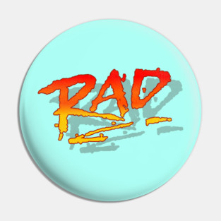 Rad - 80s BMX Bike Movie Cru Jones Pin