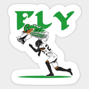 Fly Saquon Barkley Eagles Fly Reverse Hurdle Magnet