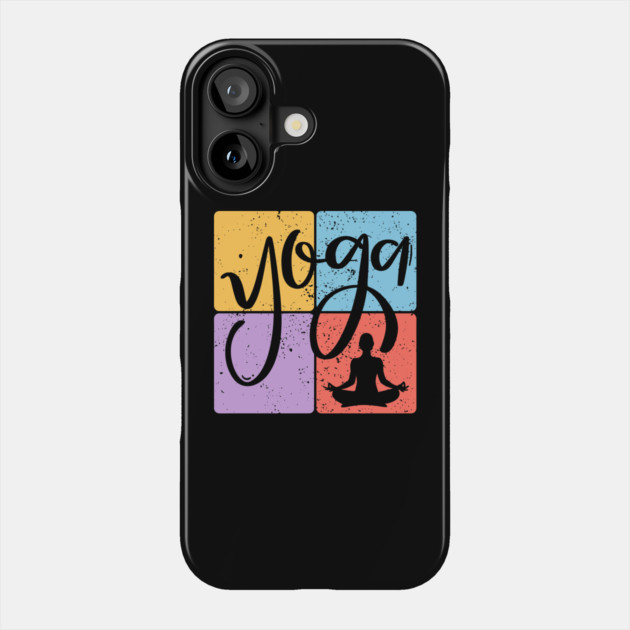 Minimalist Yoga Line Art for Inner Peace Phone Case by TuncGK