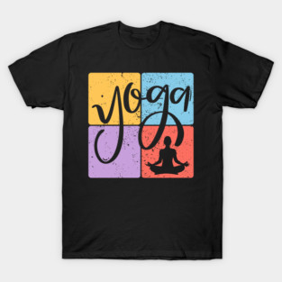 Minimalist Yoga Line Art for Inner Peace T-Shirt