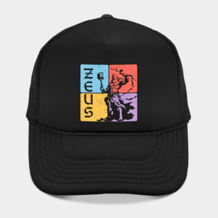 Zeus Greek God of Thunder Mythology Art Hat