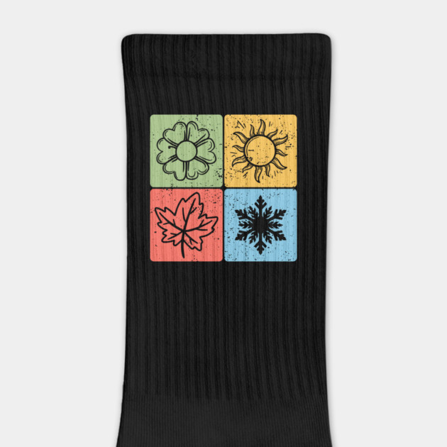 Four Seasons Nature Elements Artistic Design by TuncGK