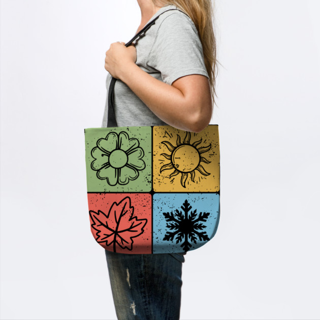 Four Seasons Nature Elements Artistic Design by TuncGK