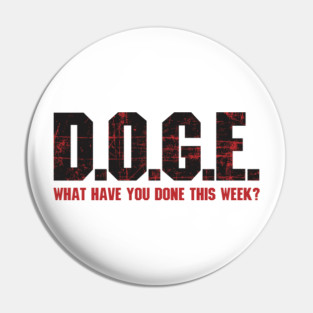 DOGE - Department Of Government Efficiency 2 Pin