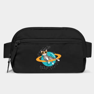 Cosmic Cat Saturn Starry Design Bag