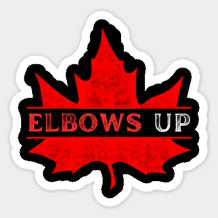 Elbows-Up Magnet