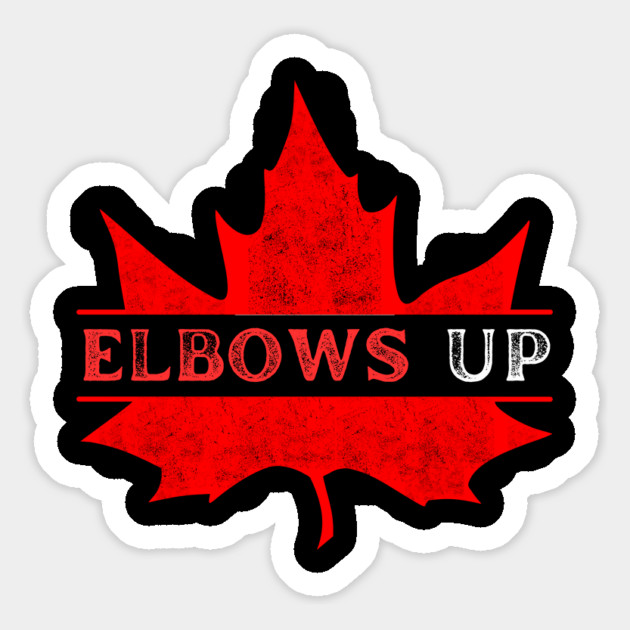 Elbows-Up Magnet by Creatifly Graphic Tees