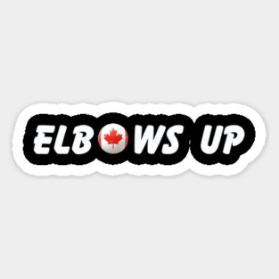 Elbows-Up Magnet