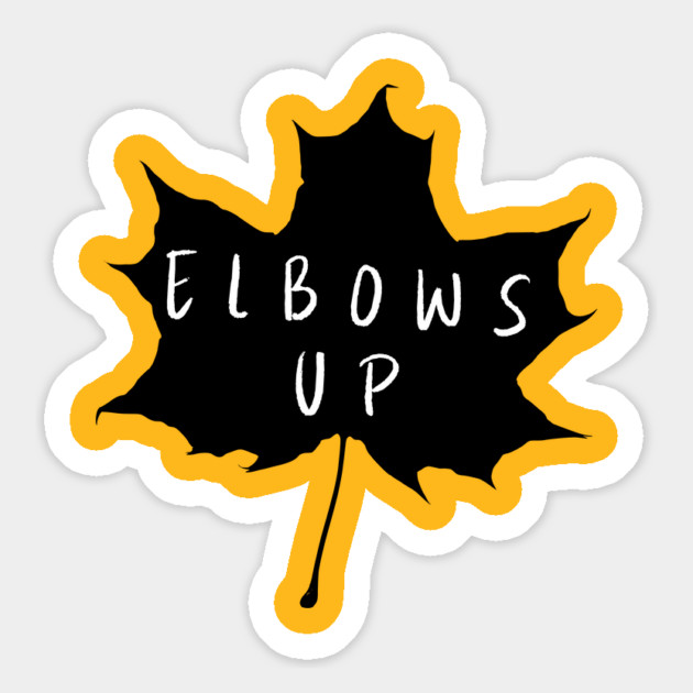 Elbows-Up Magnet by Creatifly Graphic Tees