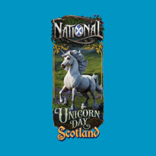 National Unicorn Day Scotland T-Shirt