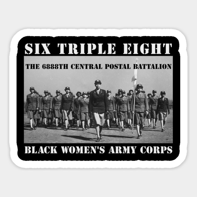 6888 Six Triple Eight Battalion Magnet by UrbanLifeApparel