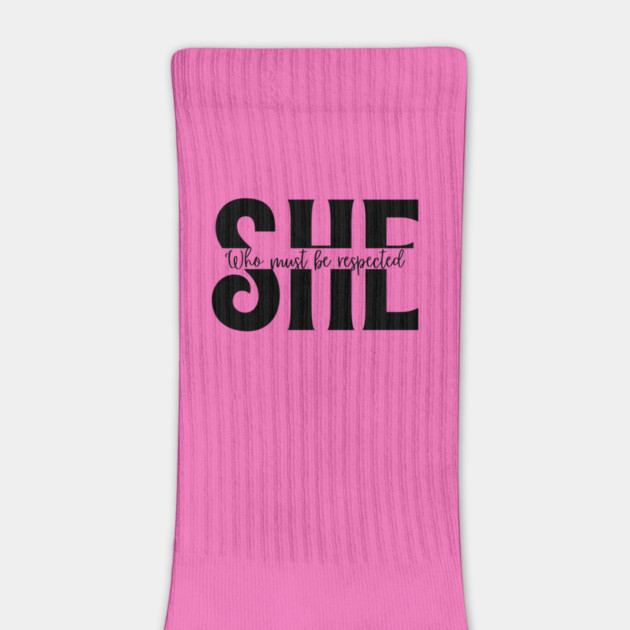 SHE Who Must Be Respected T-Shirt - Empowering Women's Shirt by Tondeleya's Store