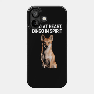 Wild at Heart, Dingo in Spirit – Australian Wildlife Phone Case