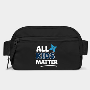 Child Abuse Awareness Blue Pinwheel All Kids Matter Bag