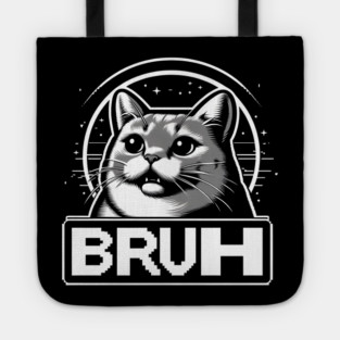 Bruh Cat Tote