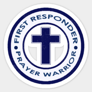 First Responder - Prayer Warrior Sticker