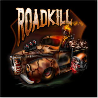 Roadkill Posters and Art