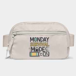 Monday Survival Mode ON – Funny Coffee & Work Bag