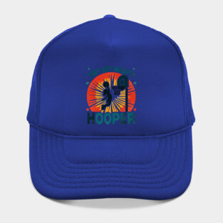 Tiny But Mighty Hooper – Funny Kids Basketball Design Hat