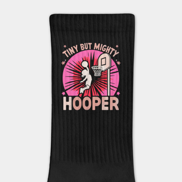 Tiny But Mighty Hooper – Funny Kids Basketball Design by Ben's Store 1