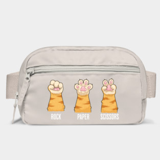 Rock Paper Scissors Cat Paws Bag